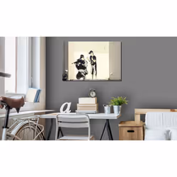 Tableau Sniper and Child by Banksy - PD8460-120-80