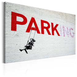 Tableau Parking Girl Swing by Banksy - PD8462-120-80