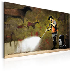 Tableau Cave Painting by Banksy - PD8465-120-80
