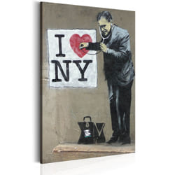 Tableau I Love New York by Banksy - PD8469-80-120