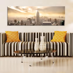 Tableau Villes New York City among the clouds - PD12234-135-45