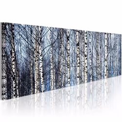 Planete Discount PD10154-135-45, Forêt, Noir, Bleu, Blanc, Panneaux MDF, 1350 mm, 20 mm, 450 mm