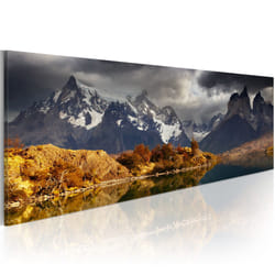 Tableau Mountain landscape before a storm - PD10159-135-45