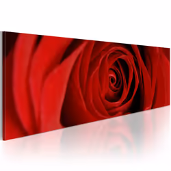 Planete Discount PD11343-135-45, Roses, Noir, Rouge, Panneaux MDF, 1350 mm, 20 mm, 450 mm