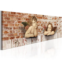 Tableau Peinture religieuse Repos des anges - PD11866-135-45