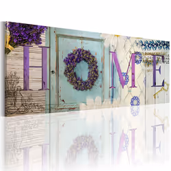 Planete Discount PD12453-135-45, Beige, Vert, Violet, Turquoise, Panneaux MDF, 1350 mm, 20 mm, 450 mm