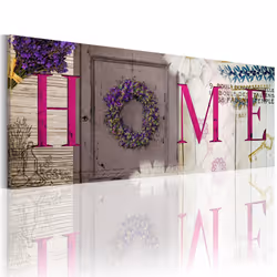 Planete Discount PD12455-135-45, Beige, Bleu, Vert, Gris, Rose, Violet, Panneaux MDF, 1350 mm, 20 mm, 450 mm