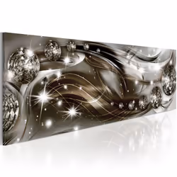 Planete Discount PD9272-150-50, Marron, Gris, Argent, Blanc, Panneaux MDF, 1500 mm, 20 mm, 500 mm