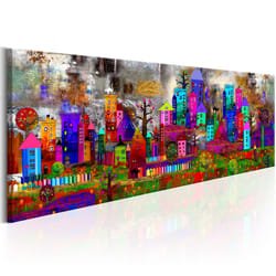 Tableau Villes Fantasy City - PD12242-135-45
