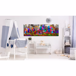 Tableau Villes Fantasy City - PD12242-135-45