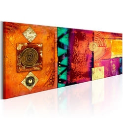 Tableau Orange Abstraction - PD9299-150-50