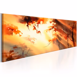 Planete Discount PD10172-150-50, Forêt, Marron, Orange, Jaune, Panneaux MDF, 1500 mm, 20 mm, 500 mm