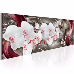 Planete Discount PD11373-150-50, Orchidées, Gris, Violet, Blanc, Panneaux MDF, 1500 mm, 20 mm, 500 mm