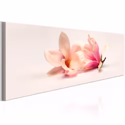 Planete Discount PD11375-135-45, Magnolias, Gris, Rose, Violet, Panneaux MDF, 1350 mm, 20 mm, 450 mm