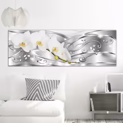 Tableau Flowering (1 Part) Narrow Silver - PD9336-150-50