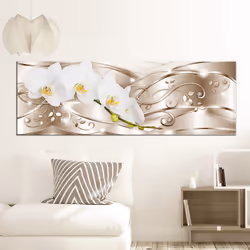 Tableau Flowering (1 Part) Narrow Beige - PD9337-150-50