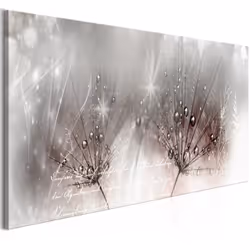 Planete Discount PD11377-150-50, Fleurs variées, Gris, Rose, Panneaux MDF, 1500 mm, 20 mm, 500 mm