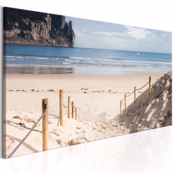 Planete Discount PD10175-150-50, Paysage marin, Beige, Bleu, Marron, Vert, Panneaux MDF, 1500 mm, 20 mm, 500 mm