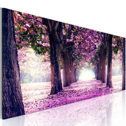 Tableau Automne calme en violet - PD10180-150-50
