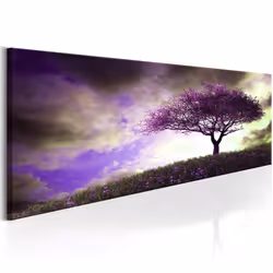 Planete Discount PD10187-150-50, Arbres, Vert, Rose, Violet, Panneaux MDF, 1500 mm, 20 mm, 500 mm