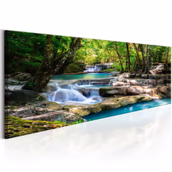 Planete Discount PD10189-150-50, Forêt, Bleu, Marron, Vert, Panneaux MDF, 1500 mm, 20 mm, 500 mm