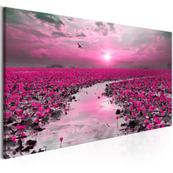 Tableau Lilies and Sunset (1 Part) Narrow - PD10195-150-50