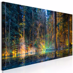Planete Discount PD10201-150-50, Forêt, Multicolore, Panneaux MDF, 1500 mm, 20 mm, 500 mm