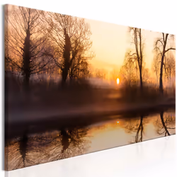 Planete Discount PD10209-150-50, Levers et couchers de soleil, Noir, Gris, Orange, Panneaux MDF, 1500 mm, 20 mm, 500 mm