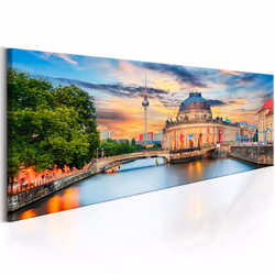 Planete Discount PD12250-150-50, Berlin, Multicolore, Panneaux MDF, 1500 mm, 20 mm, 500 mm