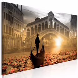 Planete Discount PD12257-150-50, Venise, Gris, Orange, Panneaux MDF, 1500 mm, 20 mm, 500 mm