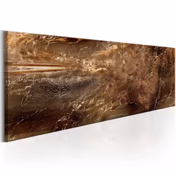 Planete Discount PD9349-150-50, Moderne, Marron, Or, Panneaux MDF, 1500 mm, 20 mm, 500 mm