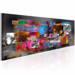 Planete Discount PD9354-150-50, Moderne, Multicolore, Panneaux MDF, 1500 mm, 20 mm, 500 mm