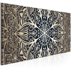 Tableau Zen Feathers (1 Part) Brown Narrow - PD12643-150-50
