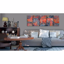 Tableau Metal Mosaic: Red - PD9358-150-50
