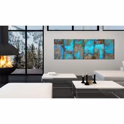 Tableau Metal Mosaic: Blue - PD9359-150-50