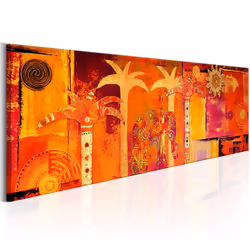 Planete Discount PD12009-150-50, Orange, Rose, Jaune, Panneaux MDF, 1500 mm, 20 mm, 500 mm