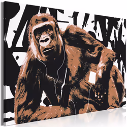 Planete Discount PD8487-120-80, Noir, Marron, Blanc, Panneaux MDF, 1200 mm, 20 mm, 800 mm