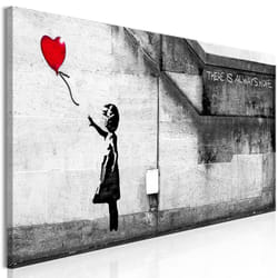 Tableau There is Always Hope 1 Pièce Narrow Red - PD8491-150-50