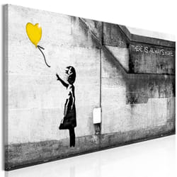 Tableau There is Always Hope 1 Pièce Narrow Yellow - PD8493-150-50