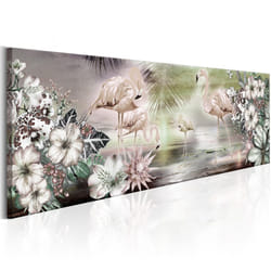 Tableau Flamingoes and Flowers - PD8503-150-50