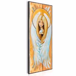 Planete Discount PD11867-45-135, Bleu, Marron, Blanc, Jaune, Panneaux MDF, 450 mm, 20 mm, 1350 mm