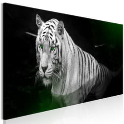 Tableau Shining Tiger 1 Pièce Green Narrow - PD8508-150-50