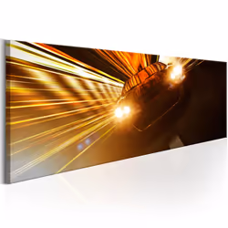 Planete Discount PD8510-150-50, Noir, Orange, Jaune, Panneaux MDF, 1500 mm, 20 mm, 500 mm