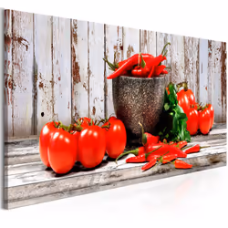 Planete Discount PD11862-120-40, Cuisine, Marron, Vert, Gris, Rouge, Panneaux MDF, 1200 mm, 20 mm, 400 mm