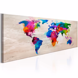 Planete Discount PD11788-150-50, Multicolore, Panneaux MDF, 1500 mm, 20 mm, 500 mm
