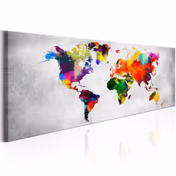 Planete Discount PD11789-150-50, Gris, Multicolore, Panneaux MDF, 1500 mm, 20 mm, 500 mm
