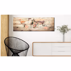 Tableau Cartes du monde World Maps: Map of Dreams - PD11791-150-50