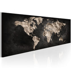 Tableau Cartes du monde World Full of Secrets - PD11794-150-50