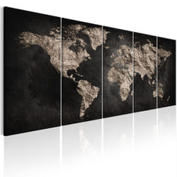 Tableau Cartes du monde World Full of Secrets I - PD11796-225-90