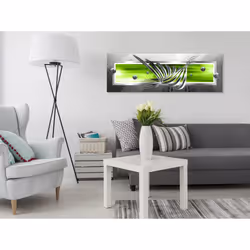 Tableau Silver Wings (1 Part) Narrow Green - PD9372-150-50